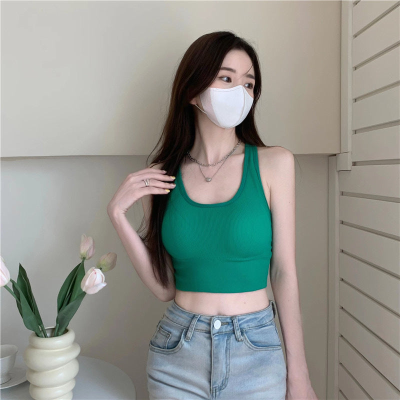 Imported High-Quality Foam Bra - Free Size (Random Color)
