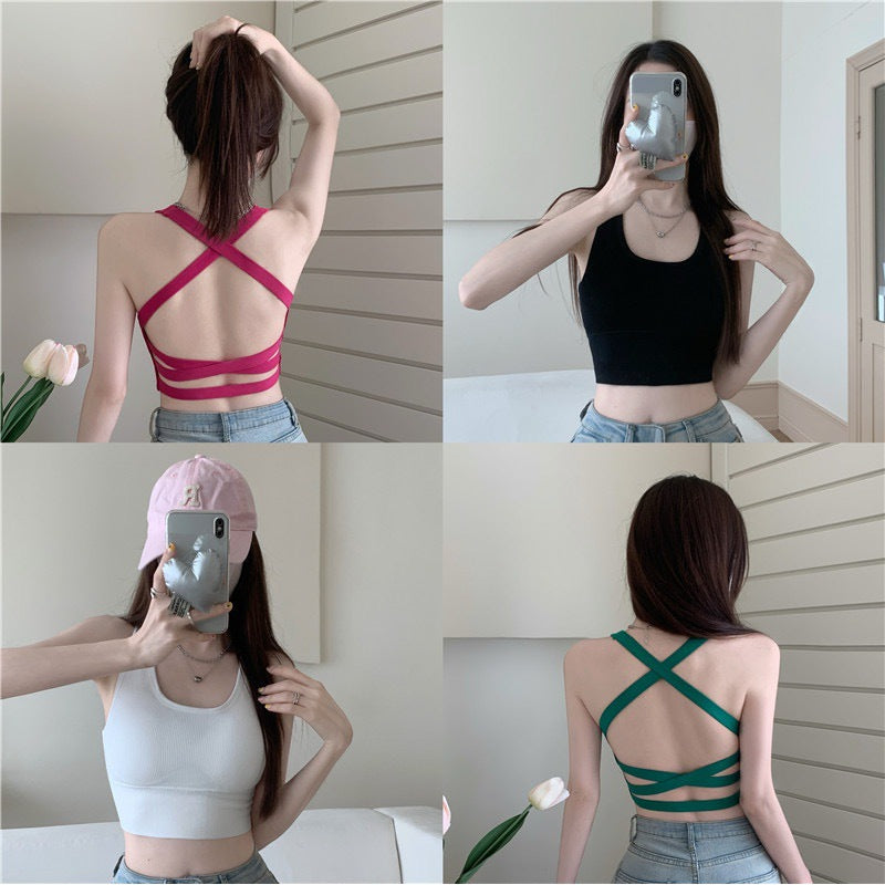 Imported High-Quality Foam Bra - Free Size (Random Color)