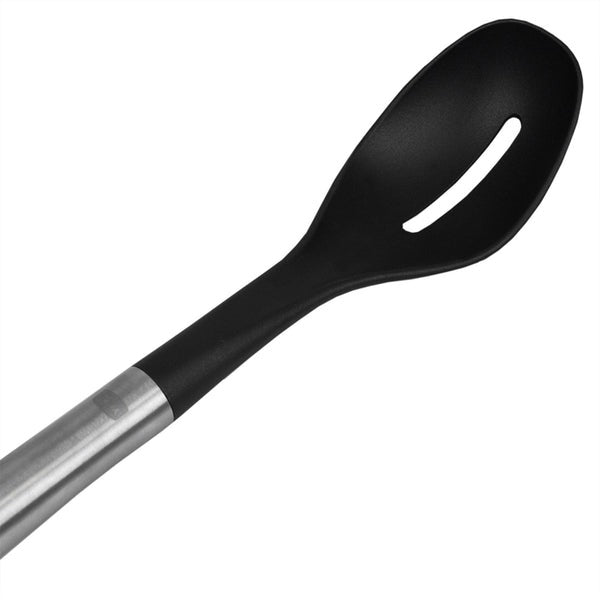 1Pc Plastic Non-stick Slotted Spatula