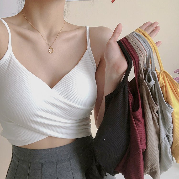 Imported High Quality Flower Design Foam Bra - Free Size(RANDOM COLOR)